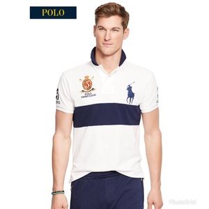 Polo Ralph Lauren Summer Classic Blue/White Sz M